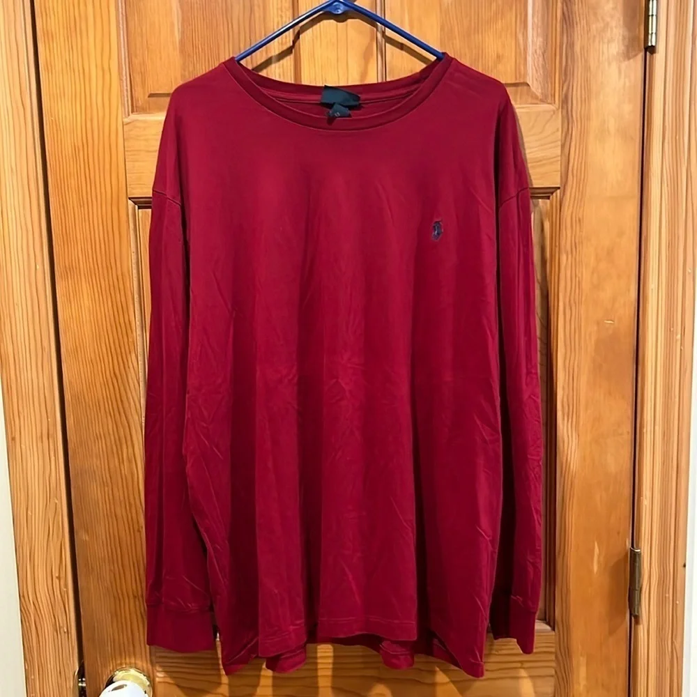 Polo Ralph Lauren men’s crew neck long sleeve shirts size XXlarge.
